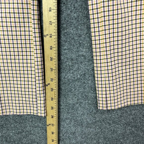 Anthropologie Maeve Pants Women's Size 10 Plaid Multicolor - Picture 6 of 9